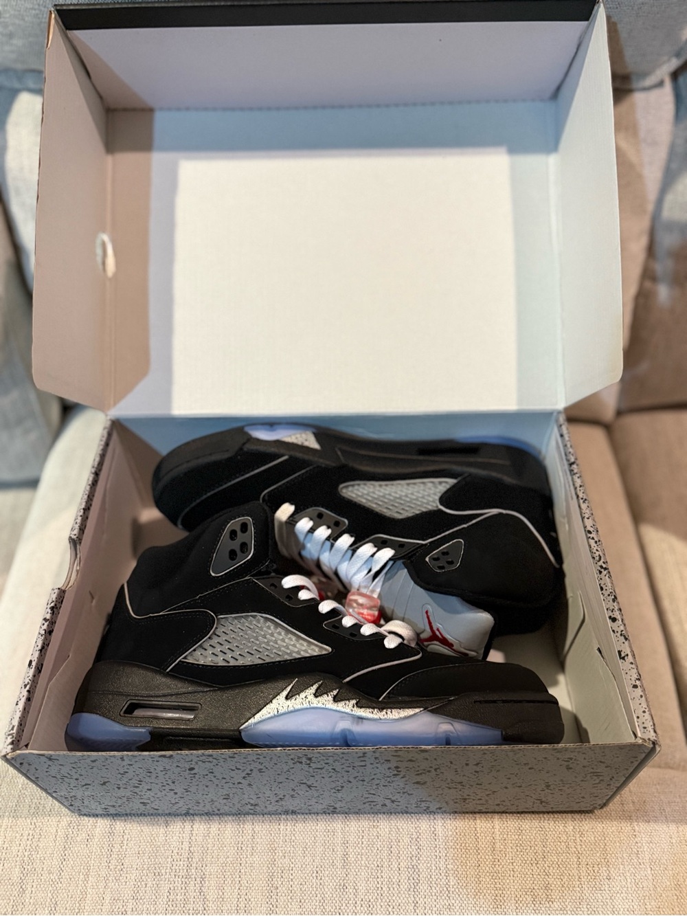 Air Jordan 5 “Black Metallic” – Sneaker Listing